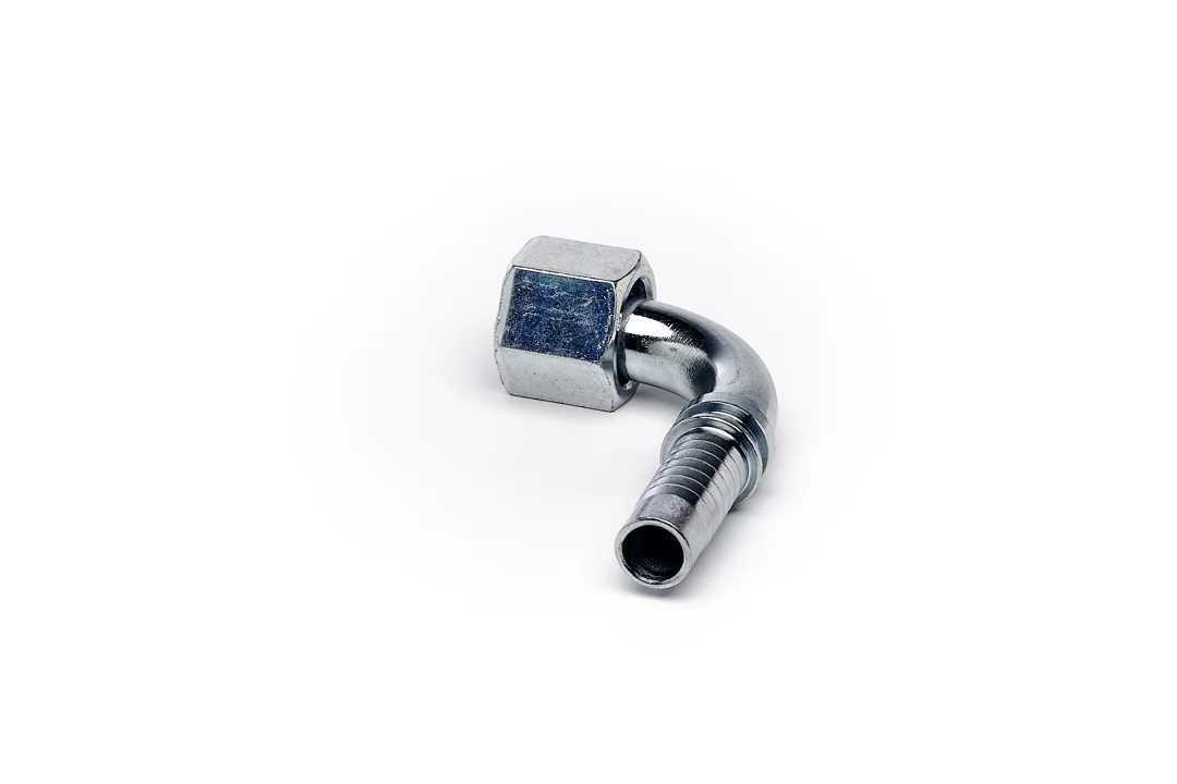 Bild der Produktes Pressnippel 90° (ORFS UNF)